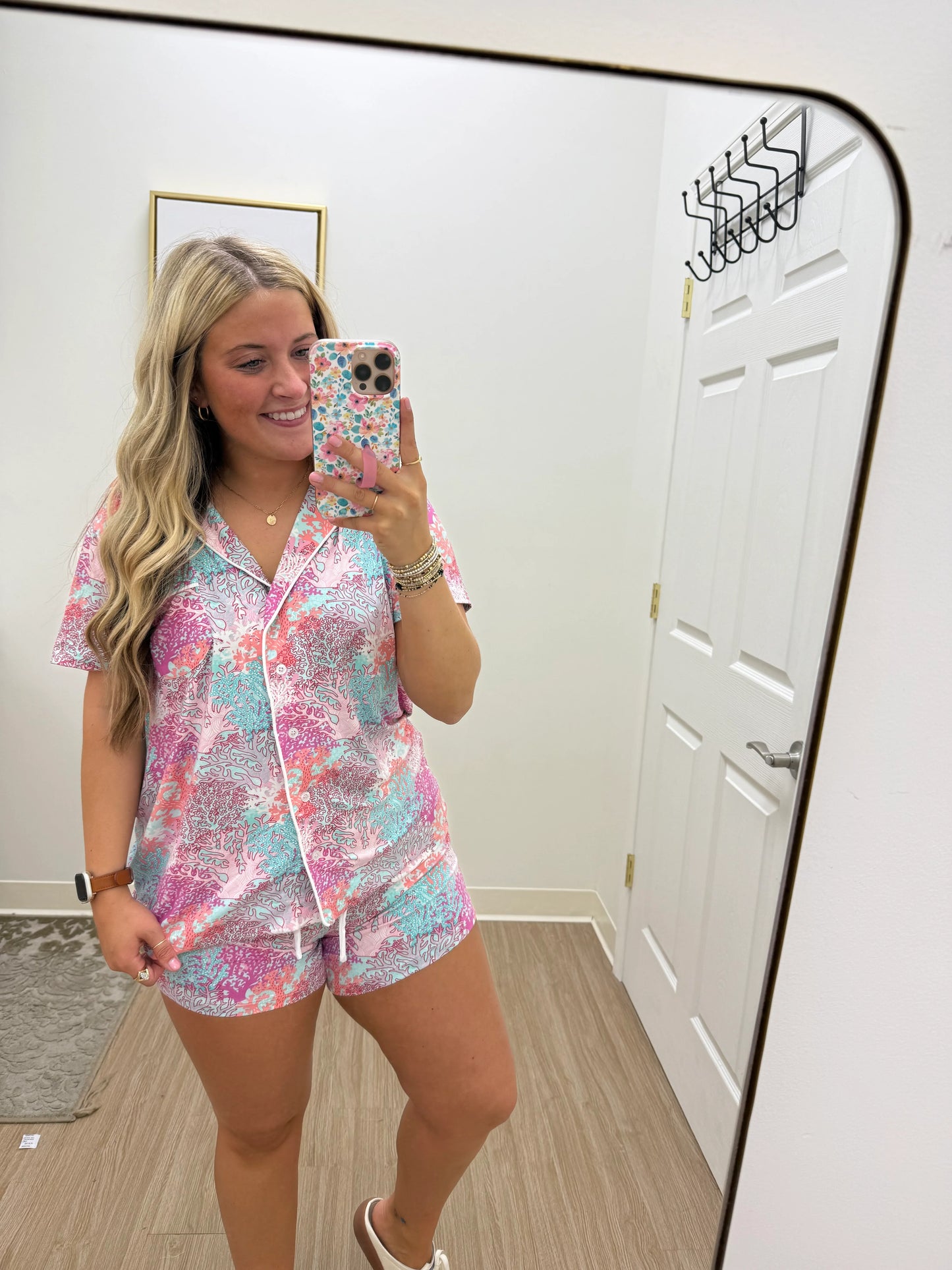 Coastal Coral Pjs