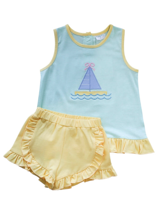 Sailboat Girl Set