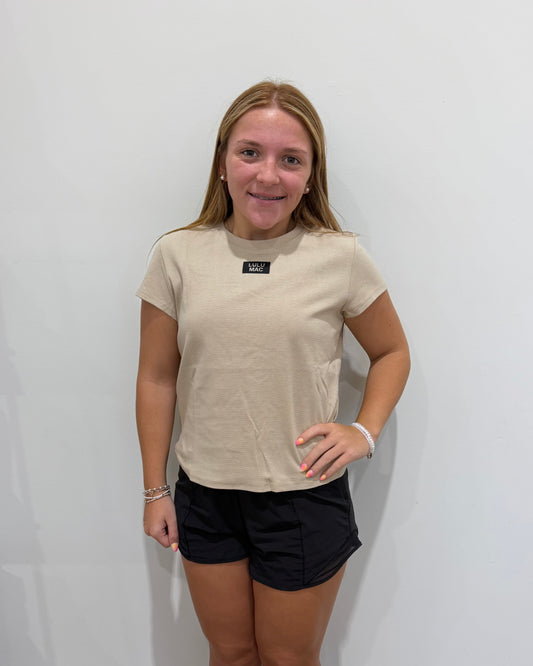 Sand Baby Doll Tee | Lulu Mac