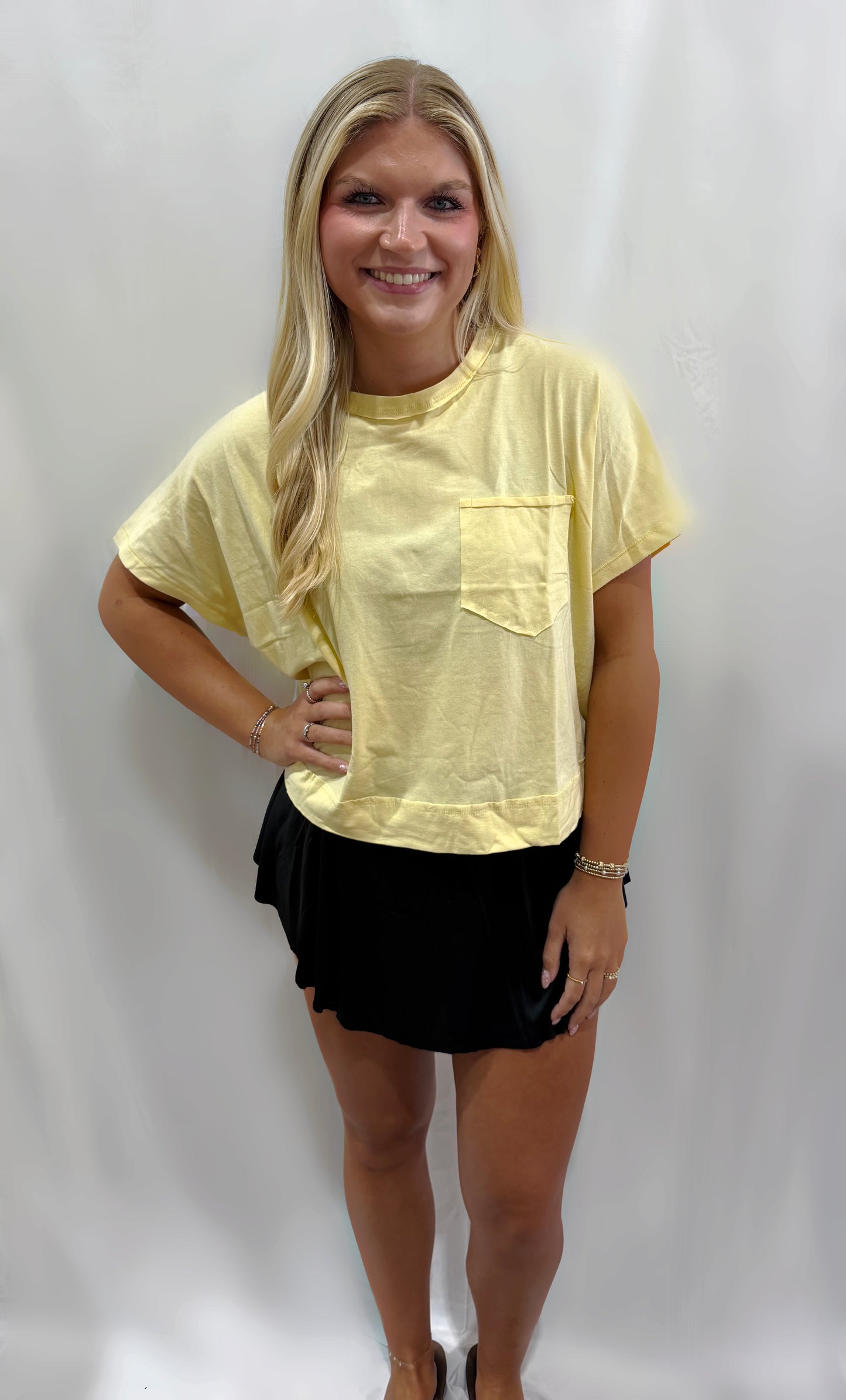 Butter Boxy Tee