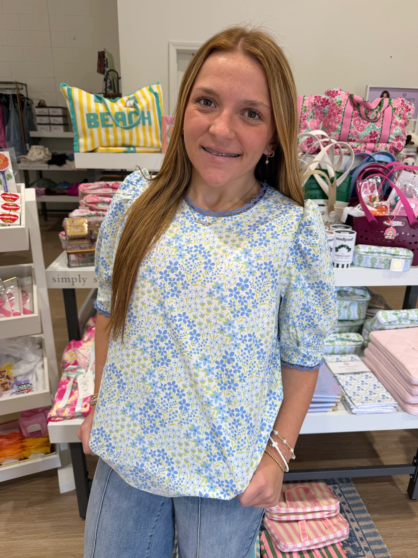 Bluebonnet Blouse