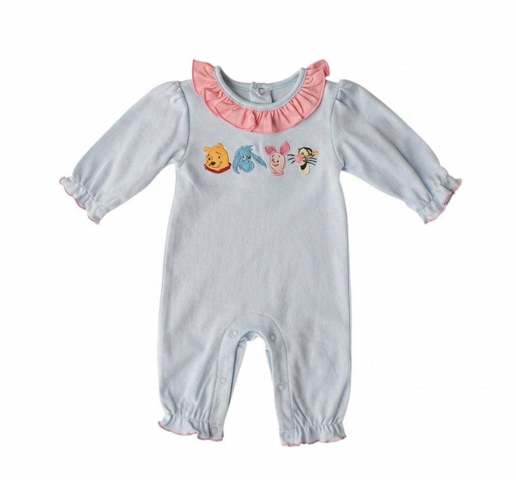 Bear and Friends Girl Romper