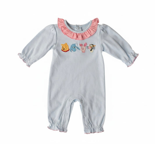 Bear and Friends Girl Romper