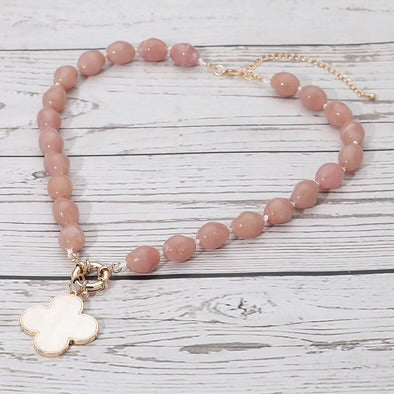 Clover Watercolor Necklace