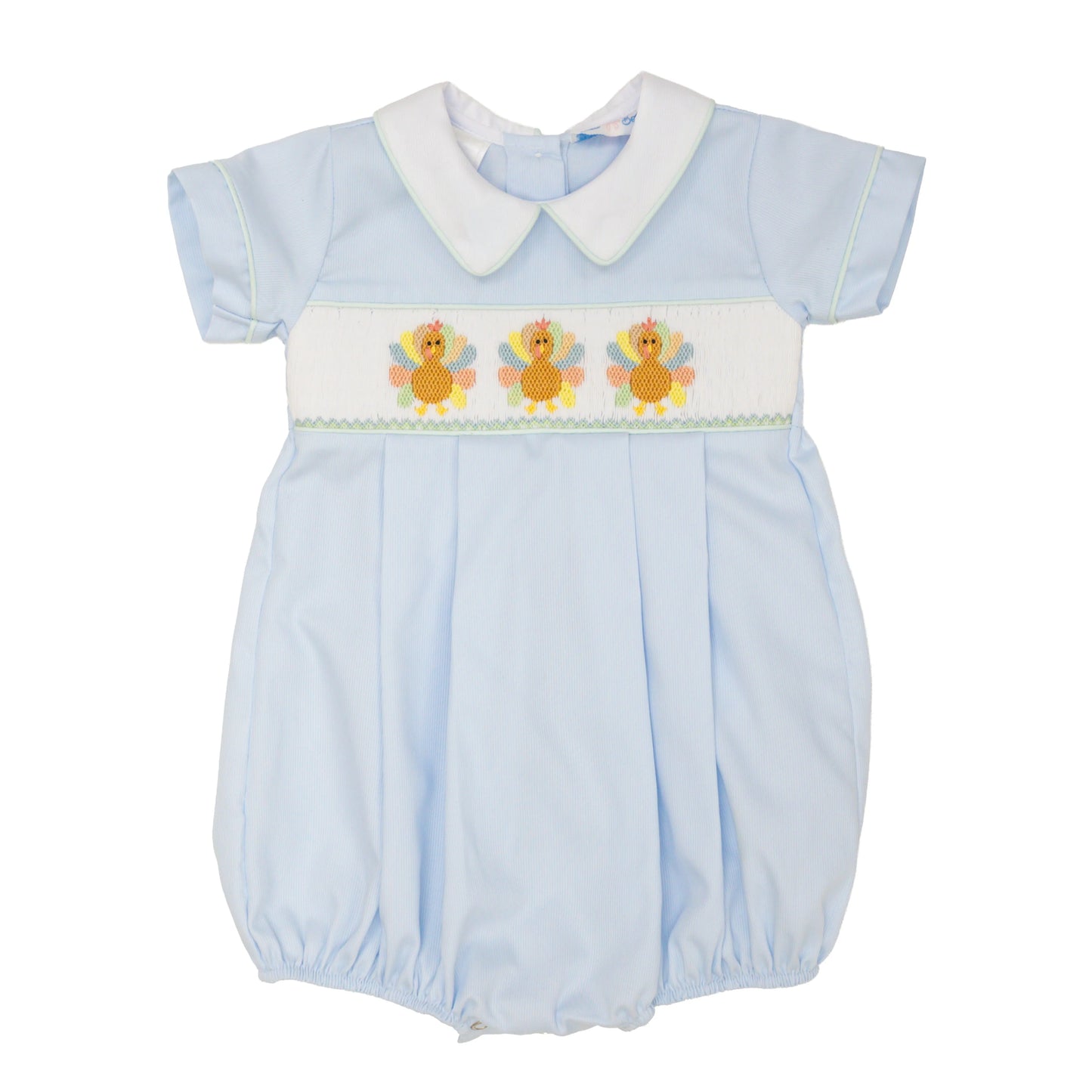 Lulu Bebe Smock Turkey Boy Bubble