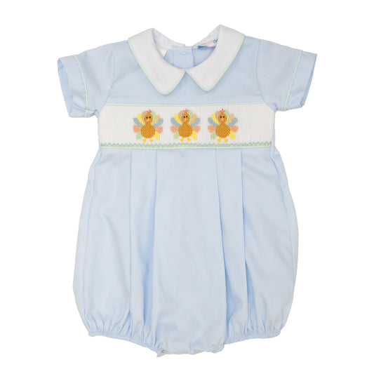 Lulu Bebe Smock Turkey Boy Bubble