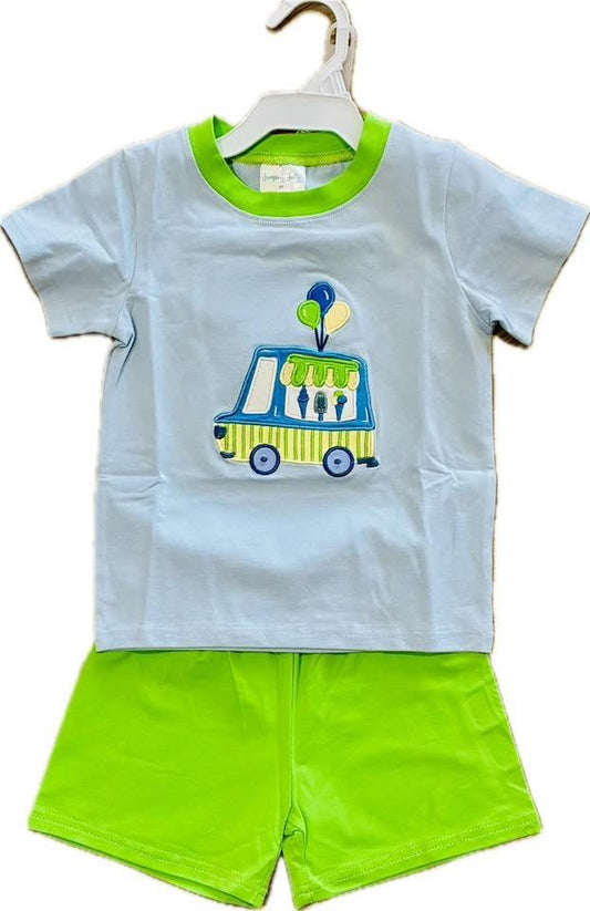 Ice Cream Short Set