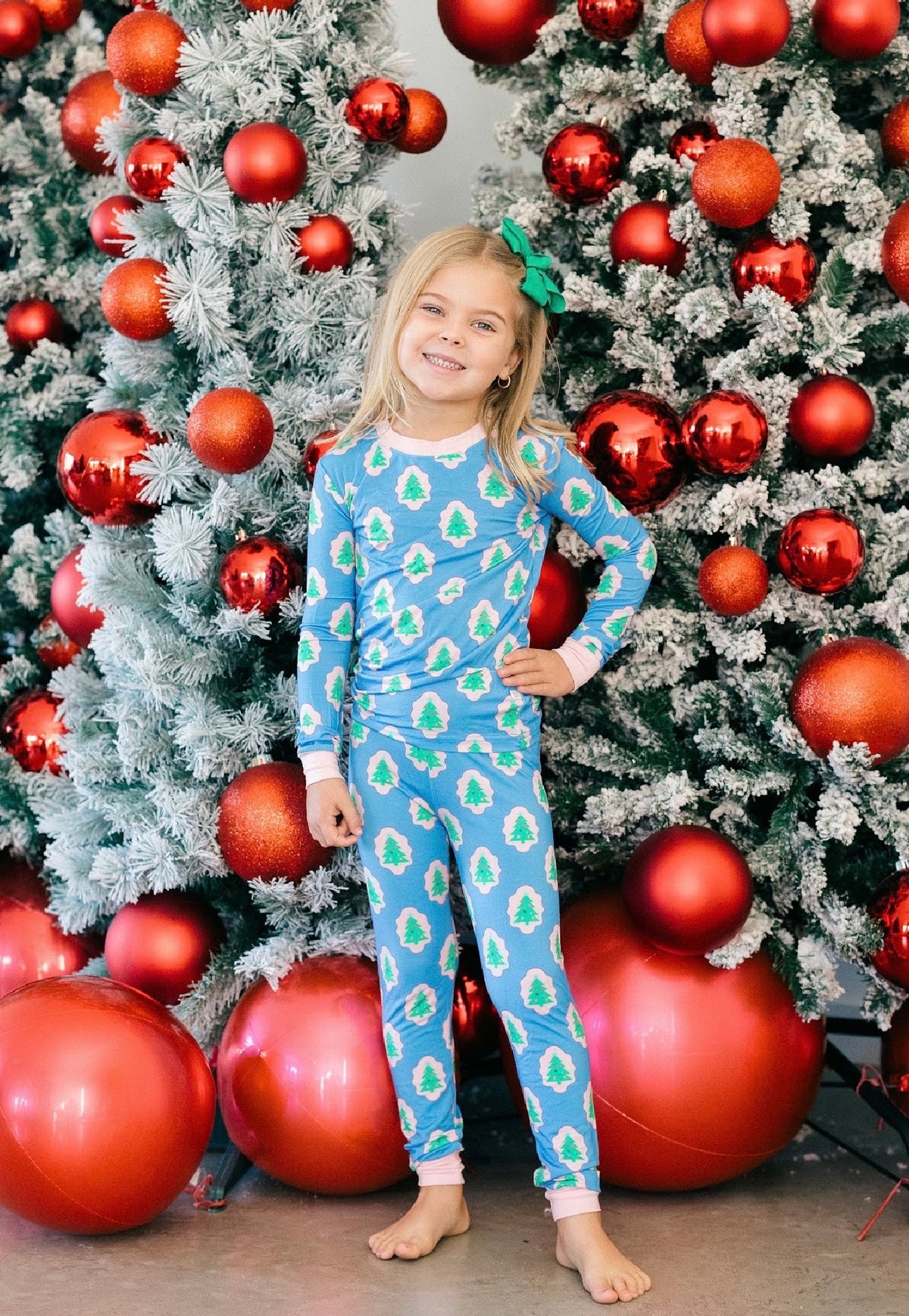 Christmas Tree Pajama Set
