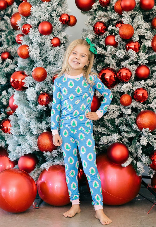 Christmas Tree Pajama Set