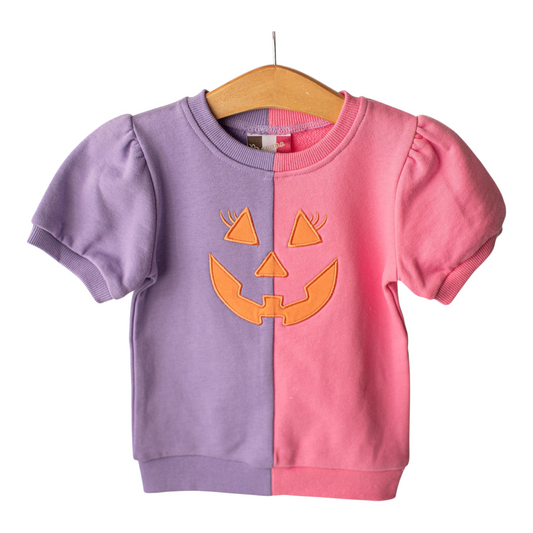 Jack O Lantern Girl Sweatshirt