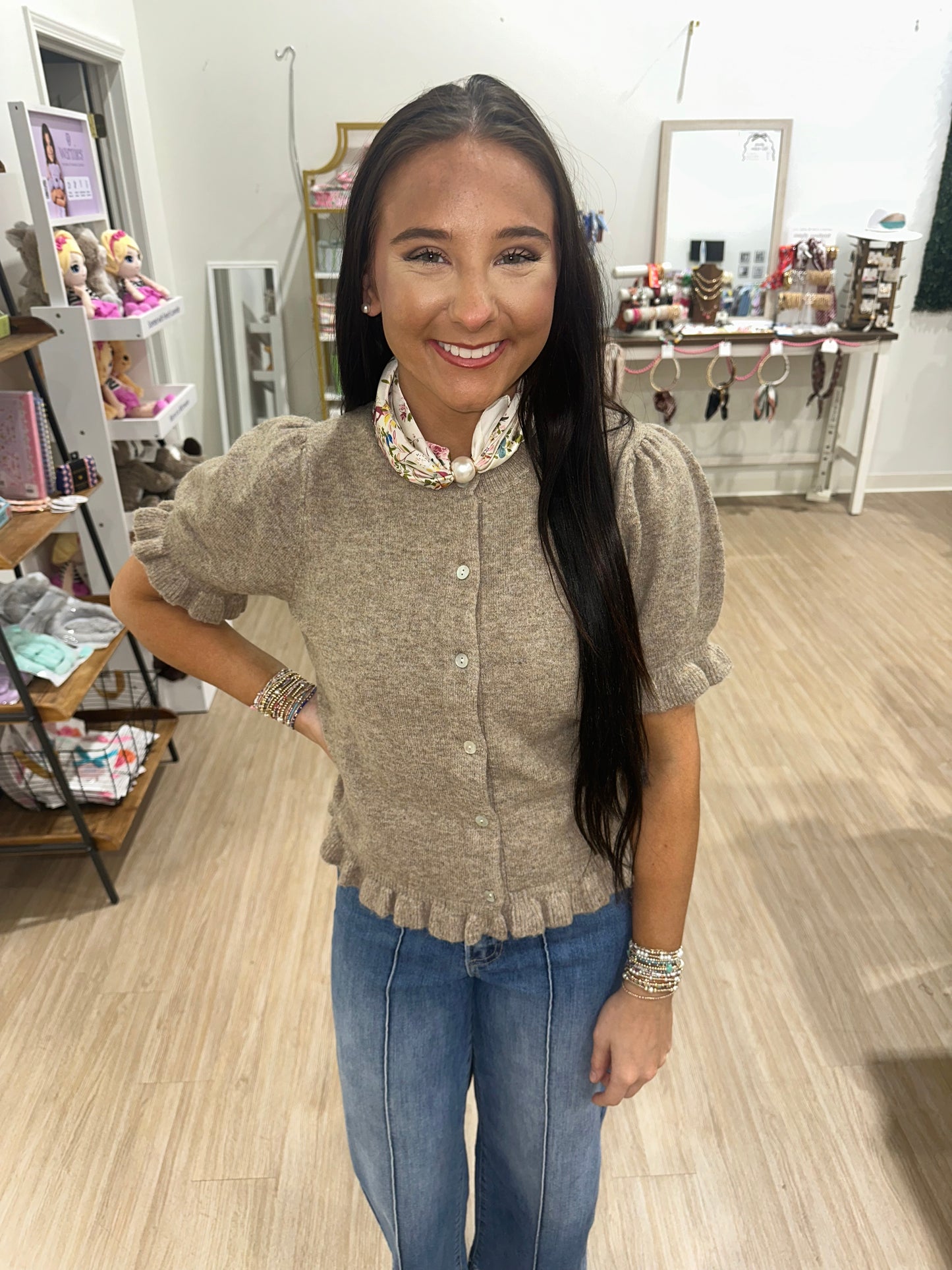 Mocha Cardigan