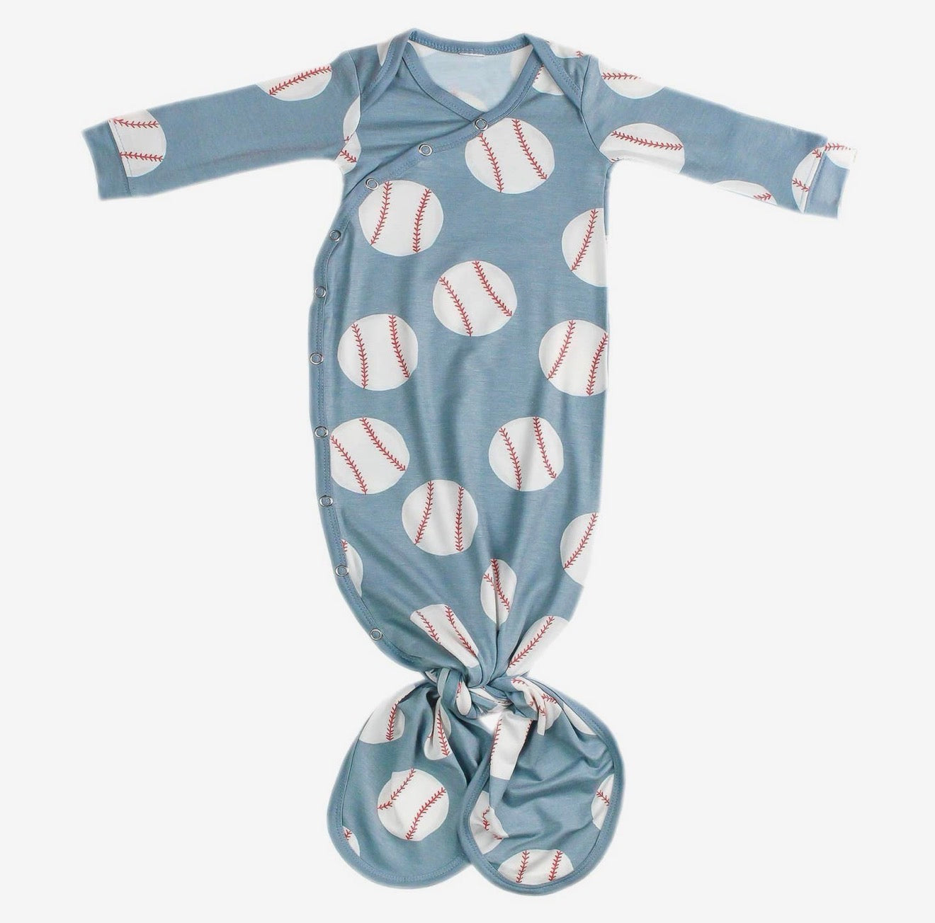 Newborn Knotted Gown | Slugger