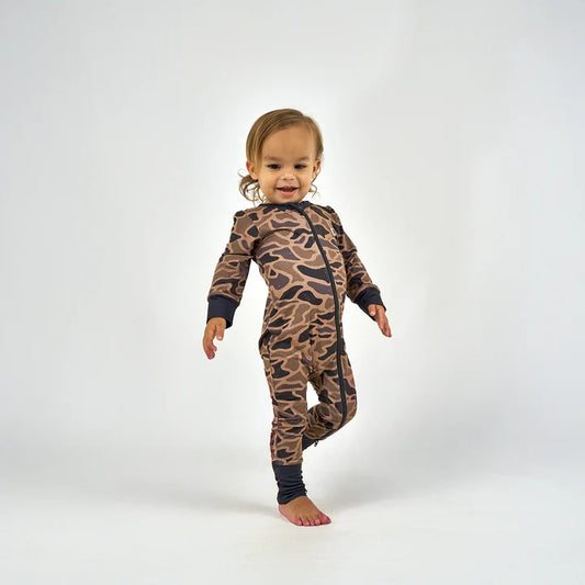 Burlebo Baby Zip Up-Gauge Camo
