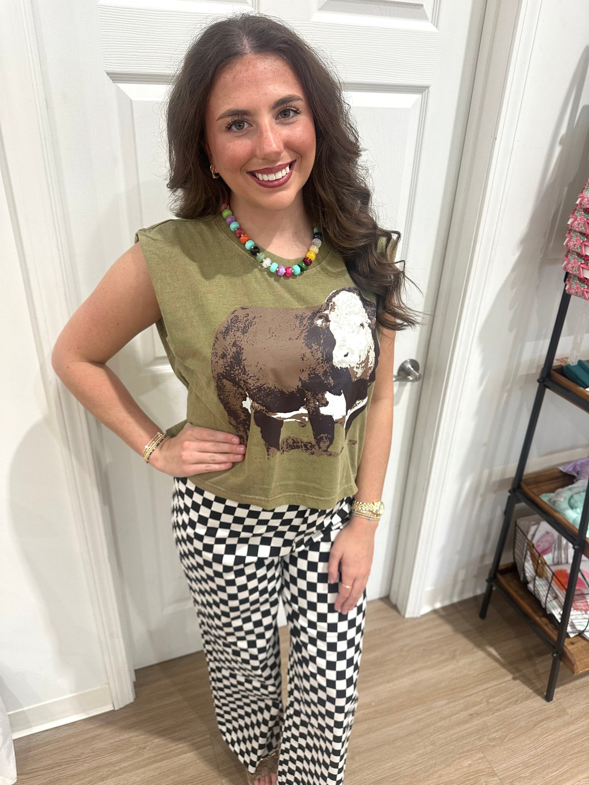 Boxy Bull Tee