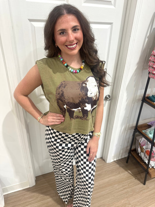 Boxy Bull Tee