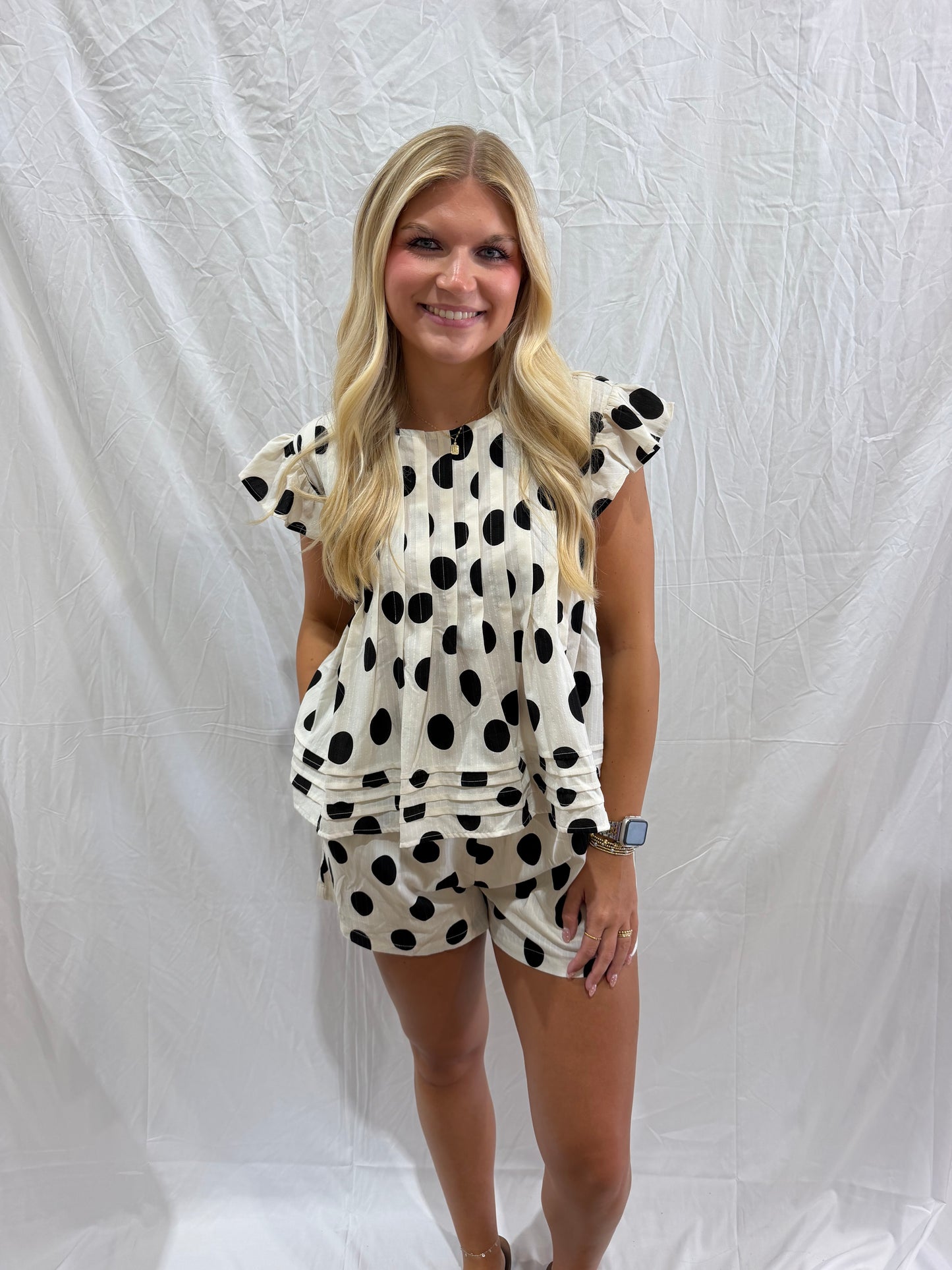 Dotted Darling Short Set