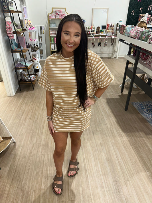 Caramel Skort Set
