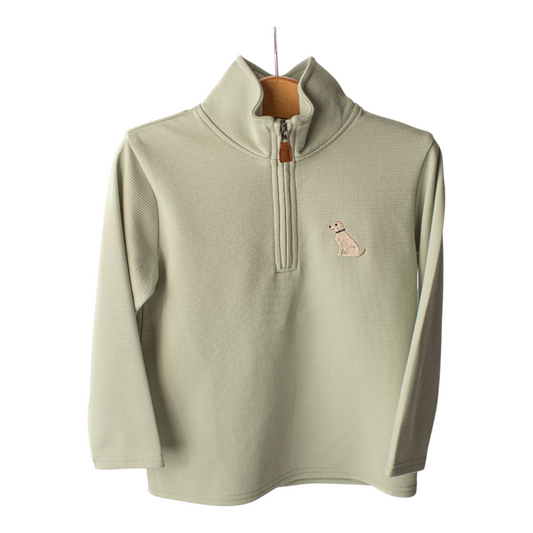 Puppy Quarter Zip Pullover