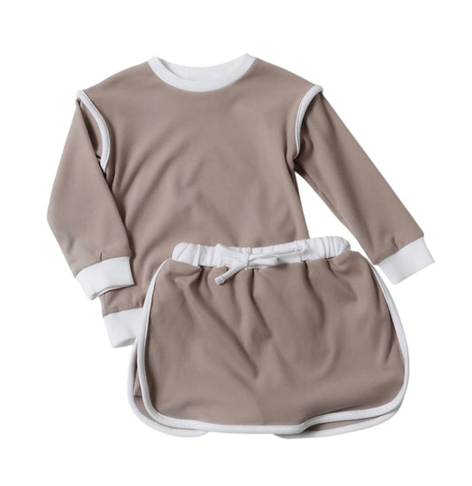 Josie Skort Set-Mocha