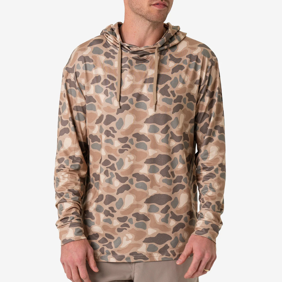 Burlebo Performance Hoodie-Pintail Camo