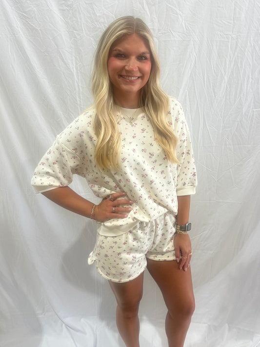 Floral Short Set