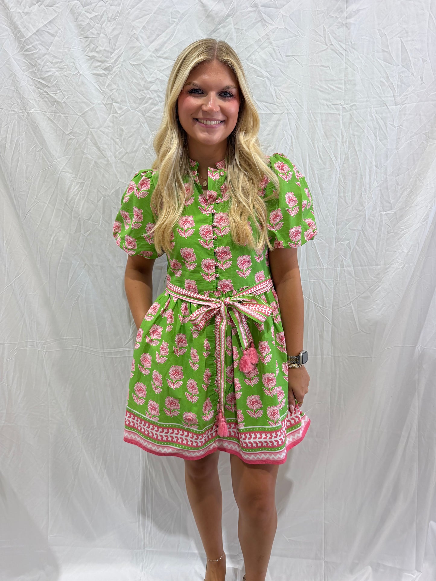 Peony Picnic Dress