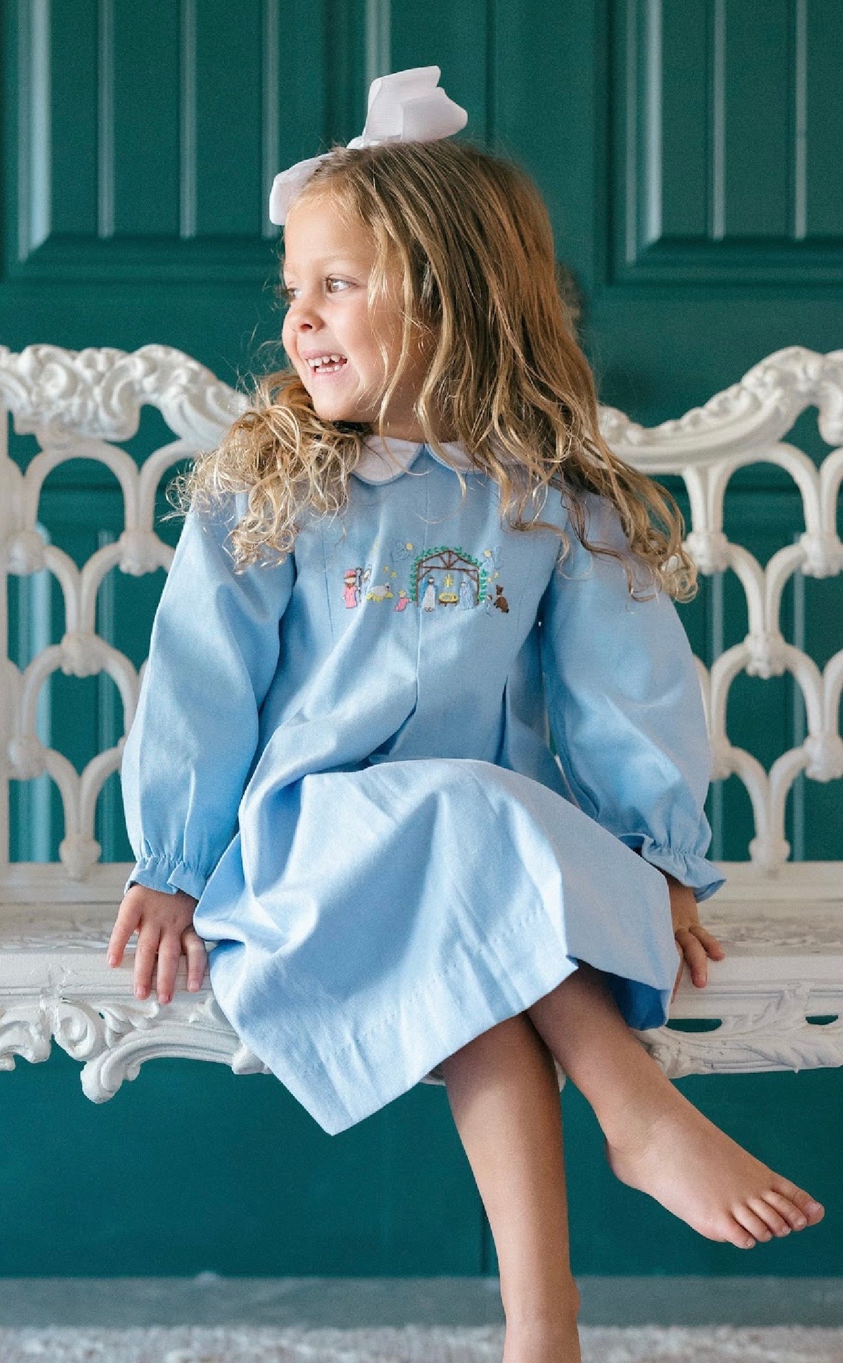 Nativity Hand Embroidered Dress