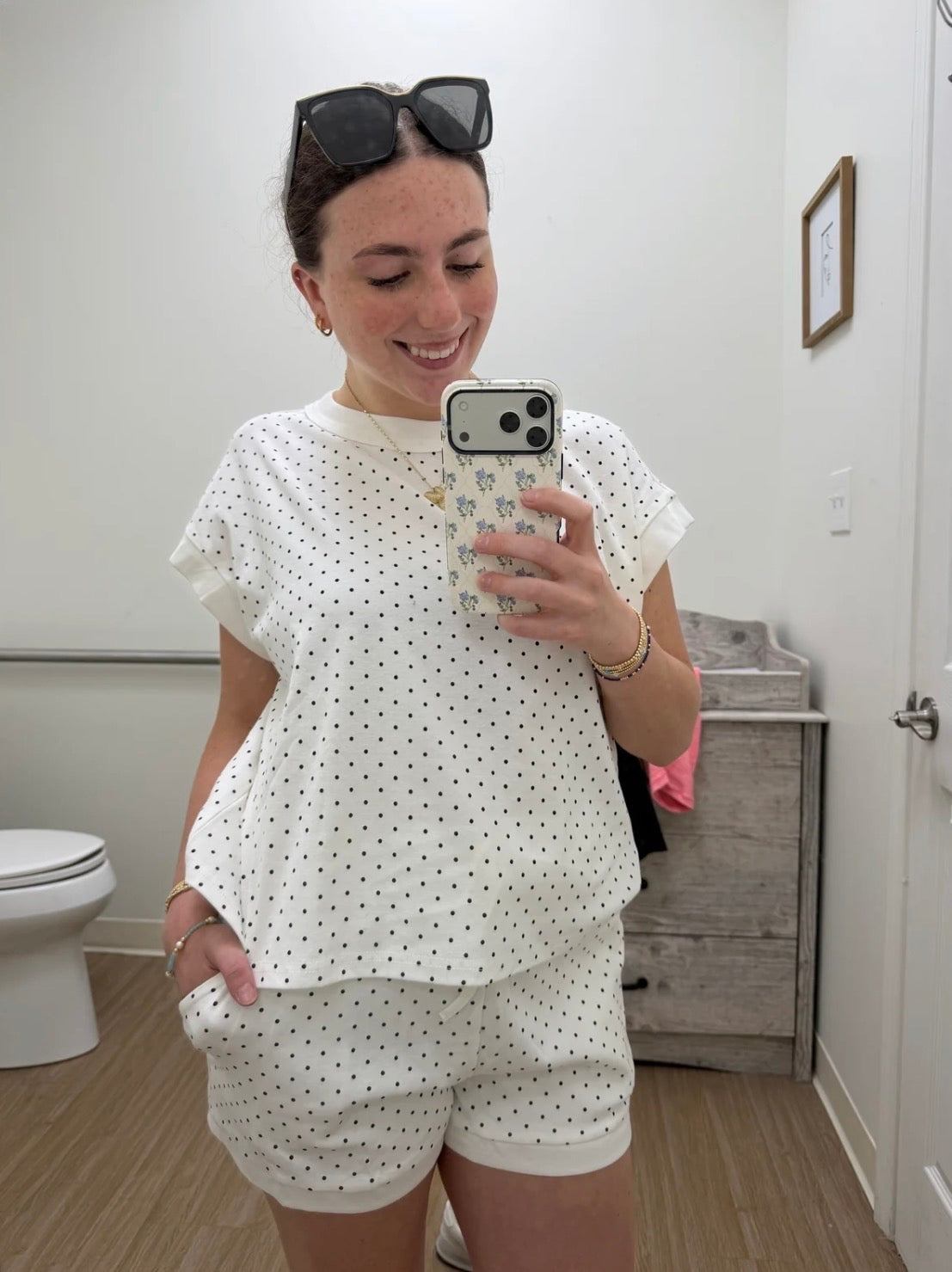 Polka Dot Stretch Set