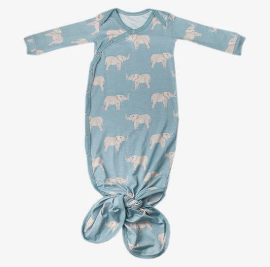 Newborn Knotted Gown | Peanut