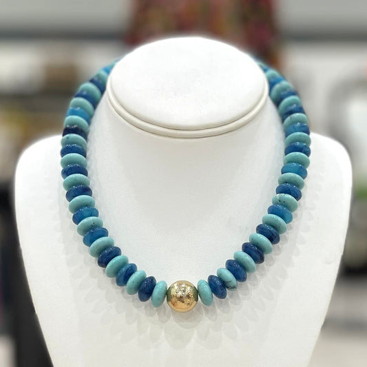 Turquoise Beaded Necklace