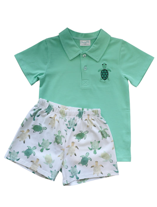 Turtle Short Set
