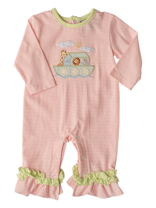 Noah’s Ark Girl Romper