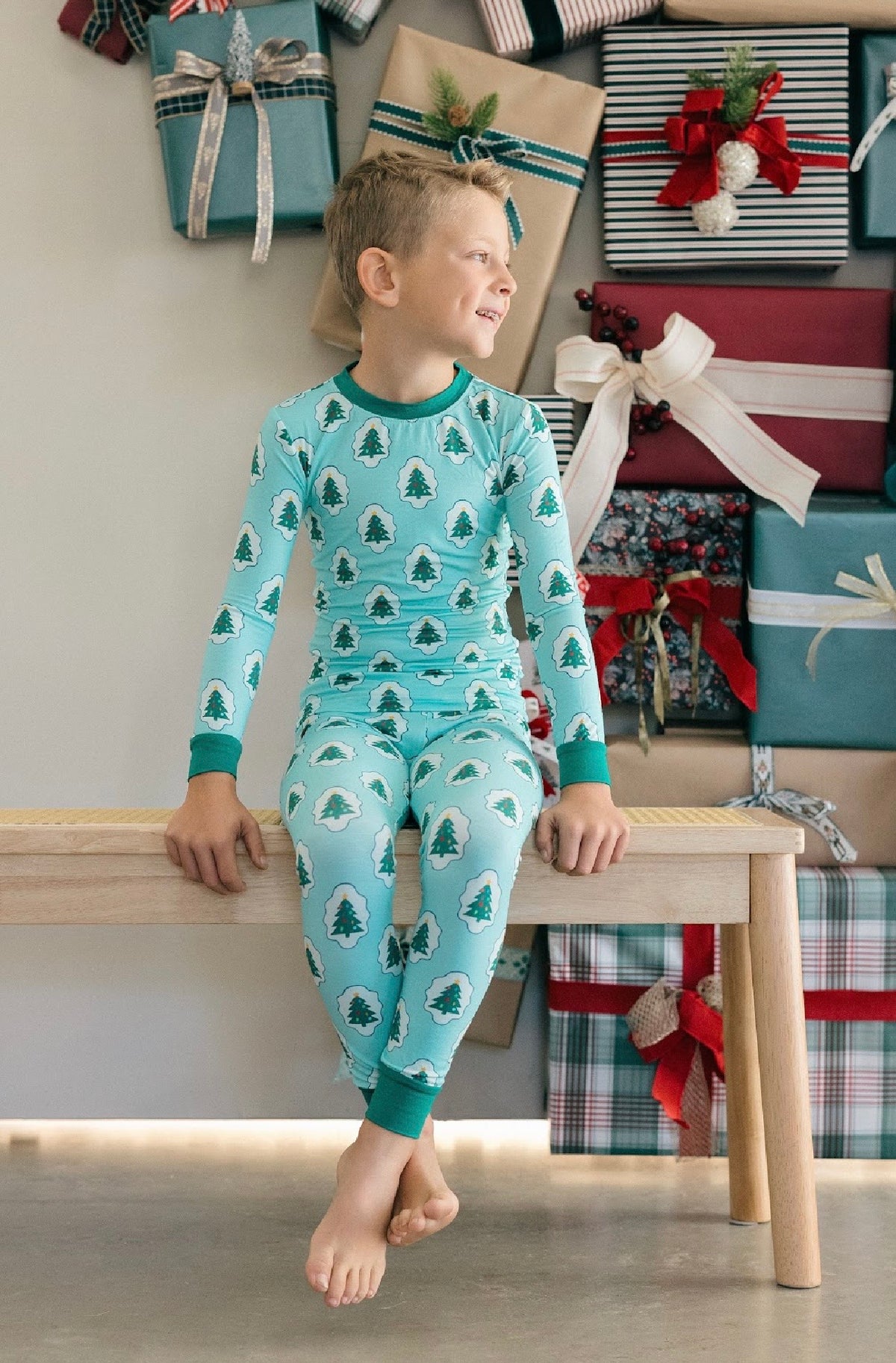 Christmas Tree Pajama Set