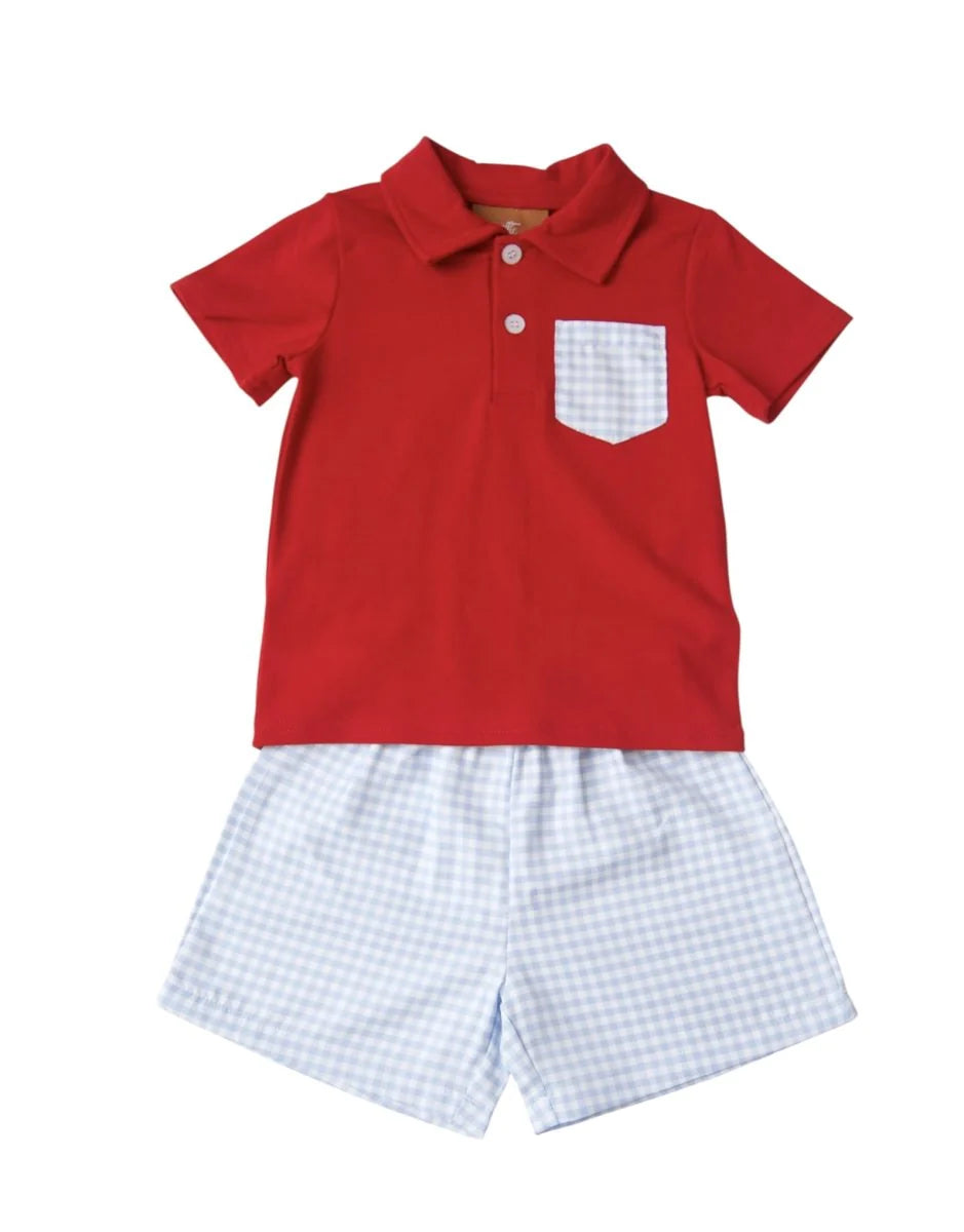 Myles red and blue set