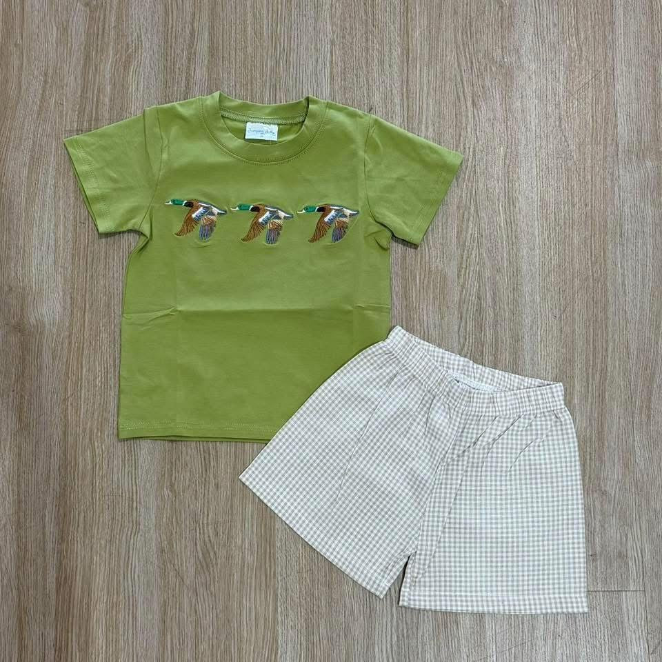 Mallard Duck Short Set