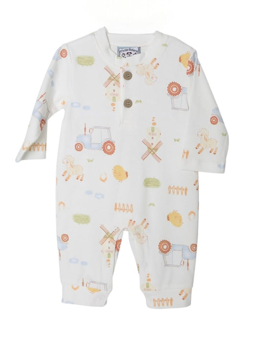 Karter Romper-Farm