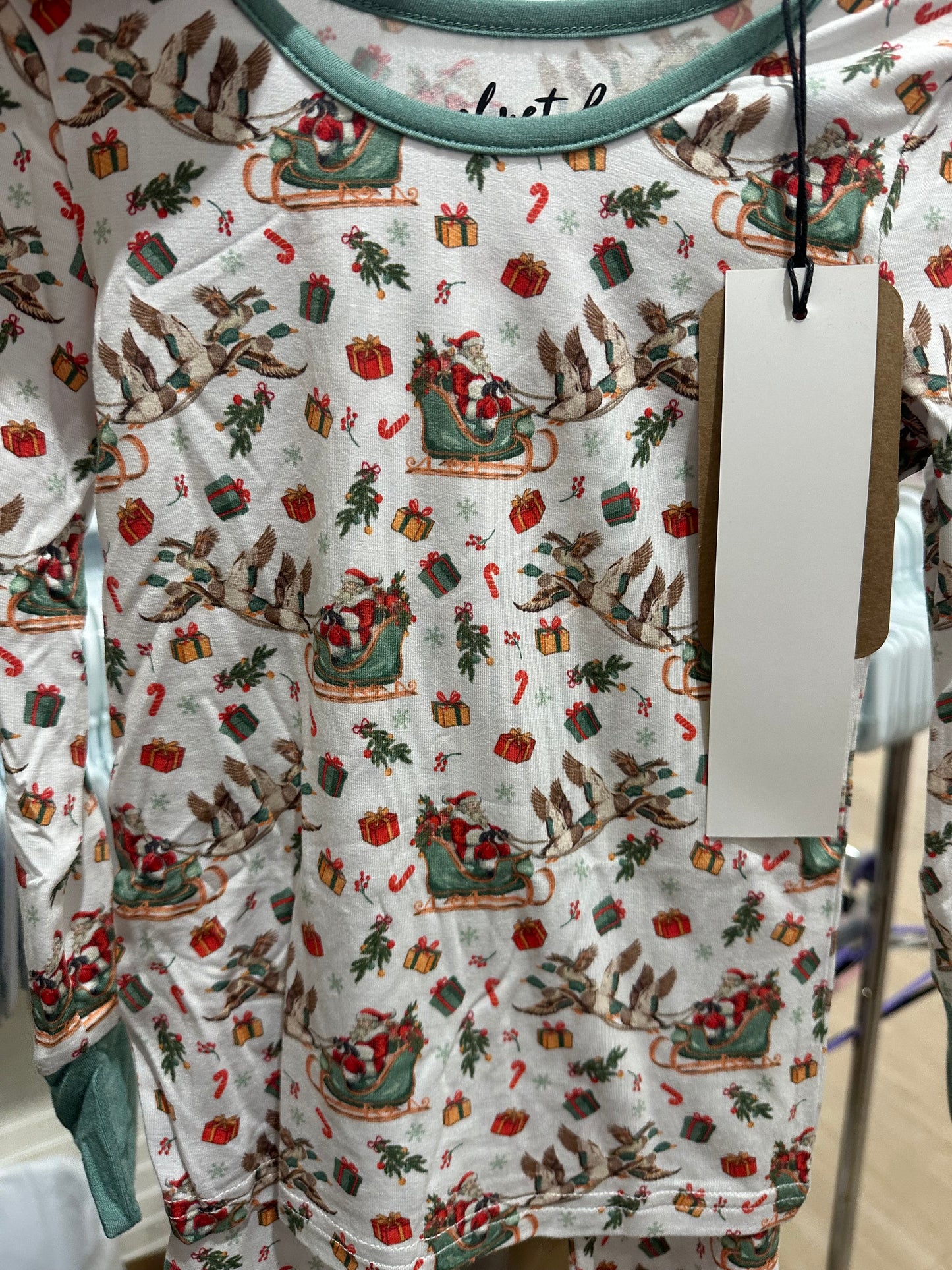 Mallards and Mistletoe Bamboo Pjs