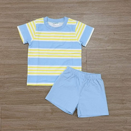 Blue/Yellow Stripe Set