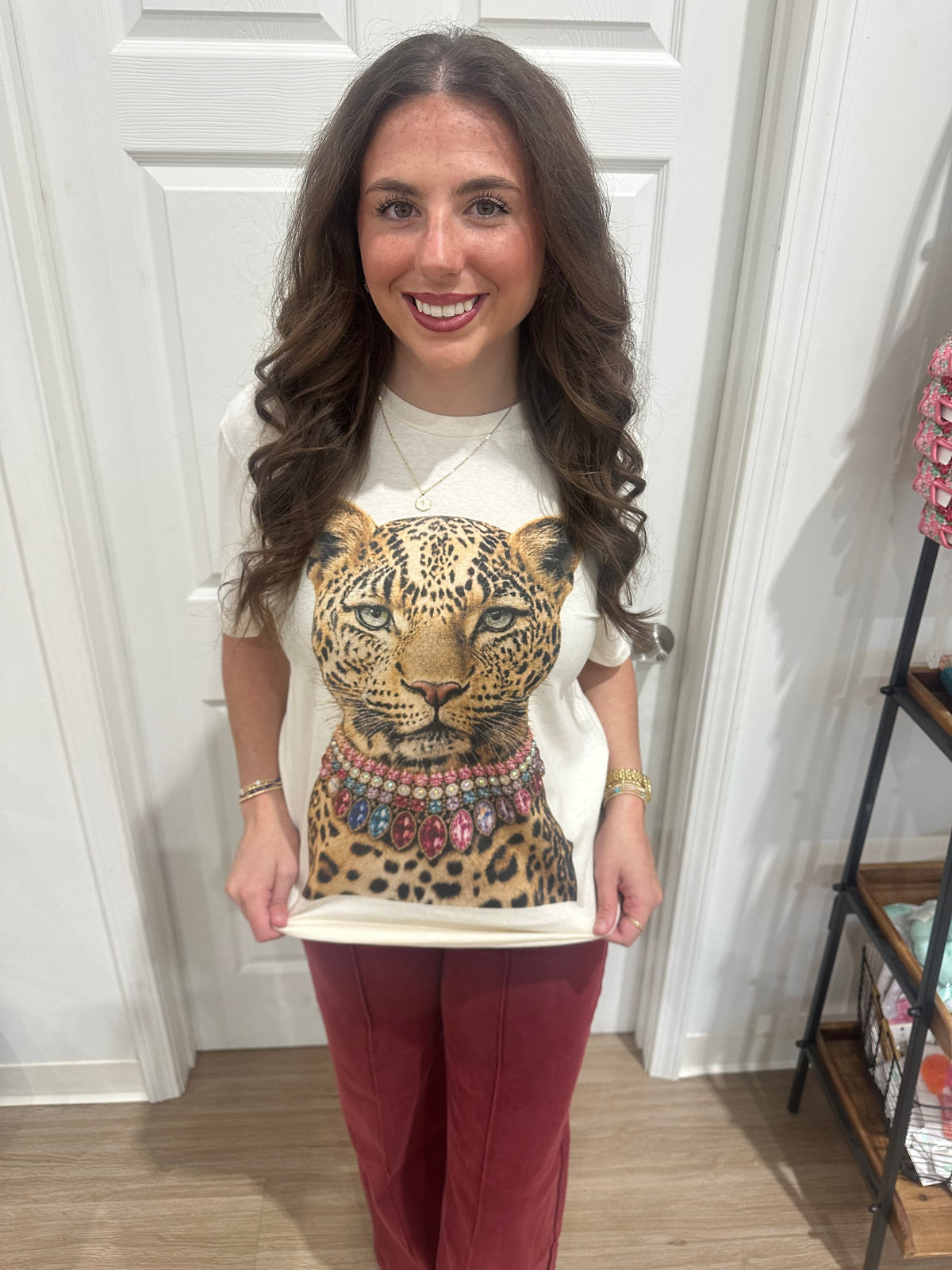 Fancy Kitty Crystal Tee