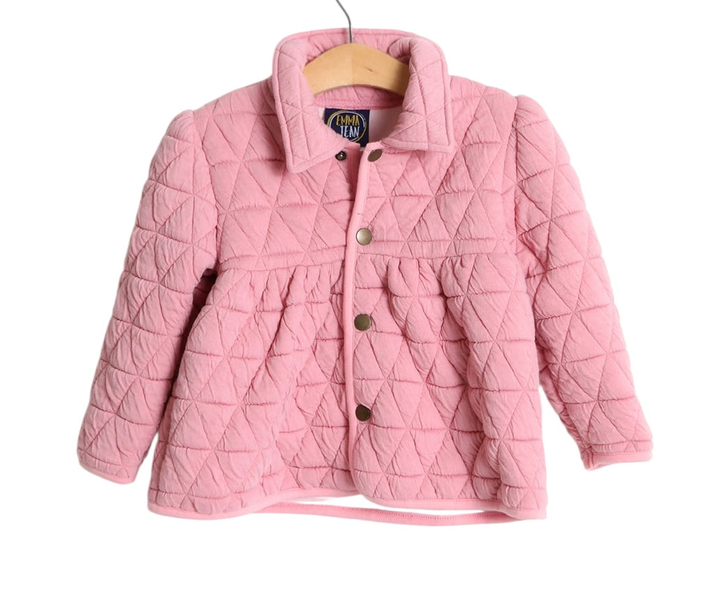 Claudia Pink Quilted Jacket