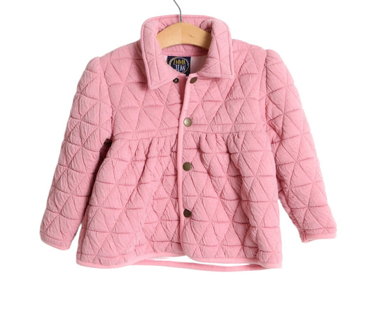 Claudia Pink Quilted Jacket