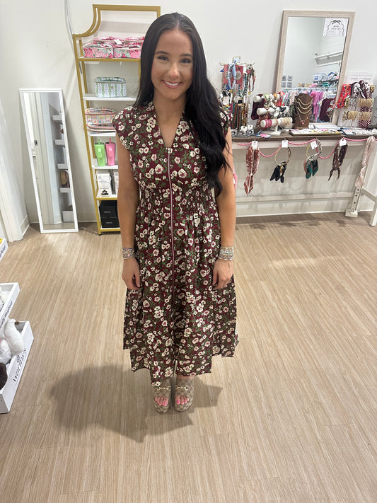 Floral Wine Maxi
