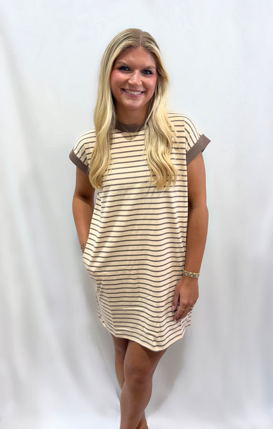 Mocha T-Shirt Dress