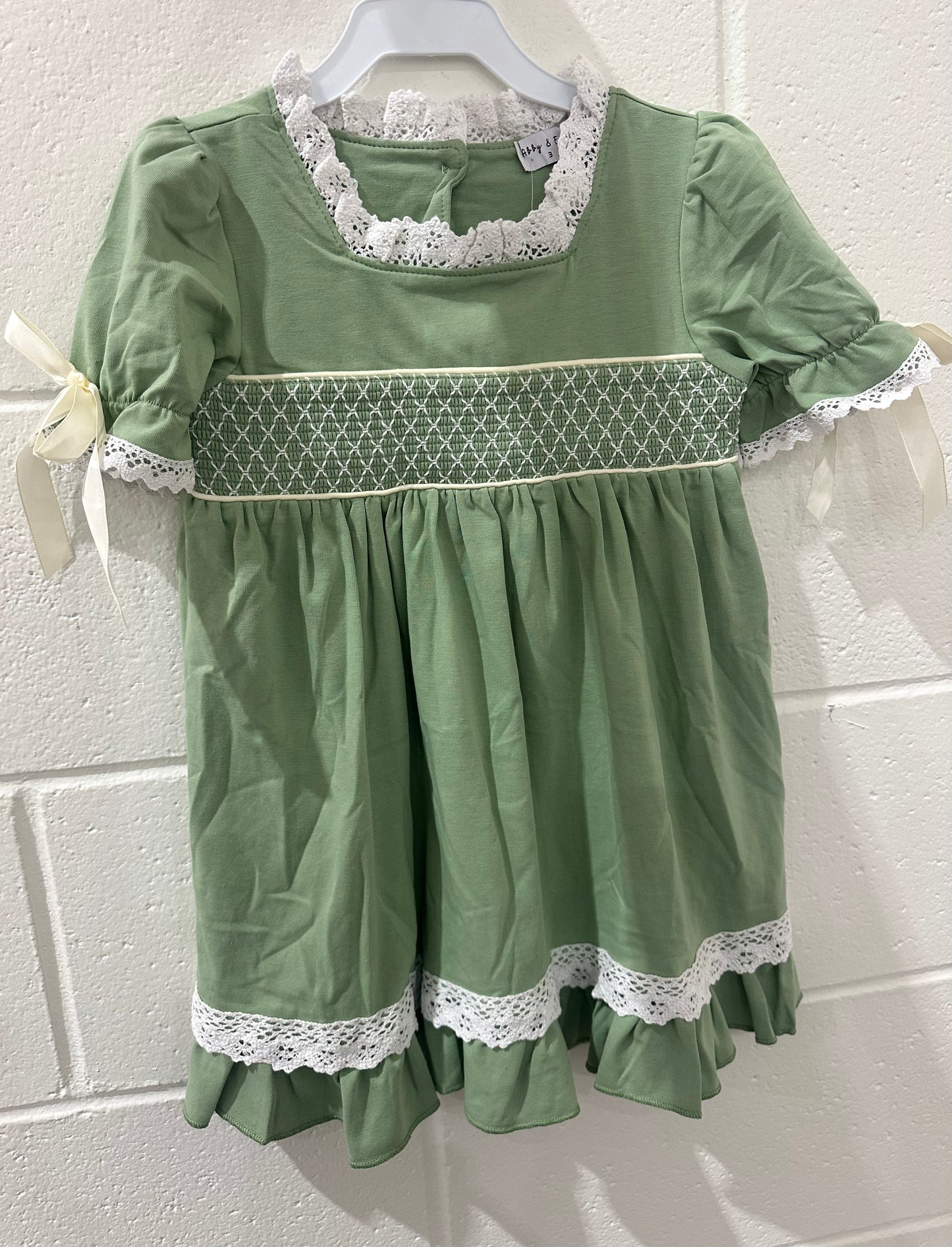 Sage Sweetheart Dress