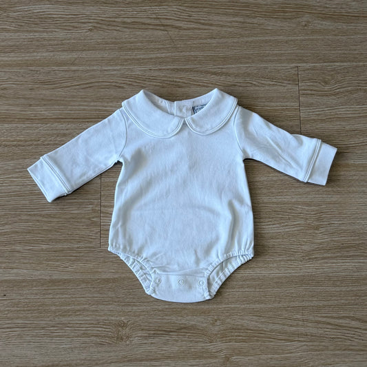 White Long Sleeve Onesie