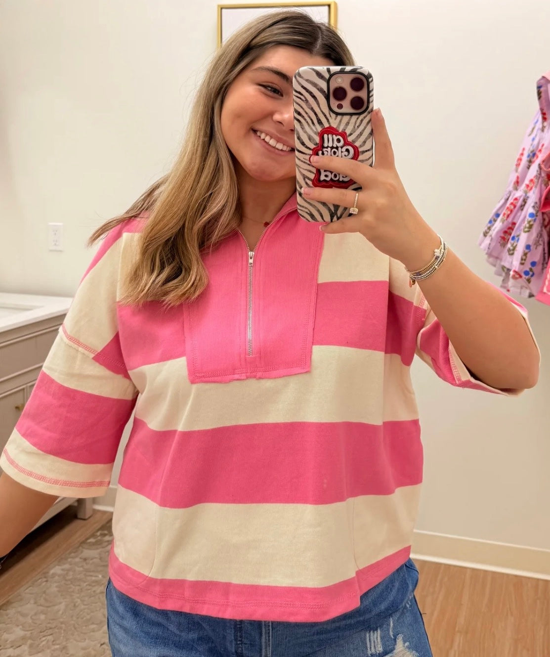 Pink Playtime Top