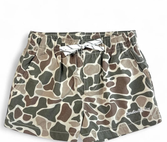 Cardin McCoy Sand Camo Performance Shorts