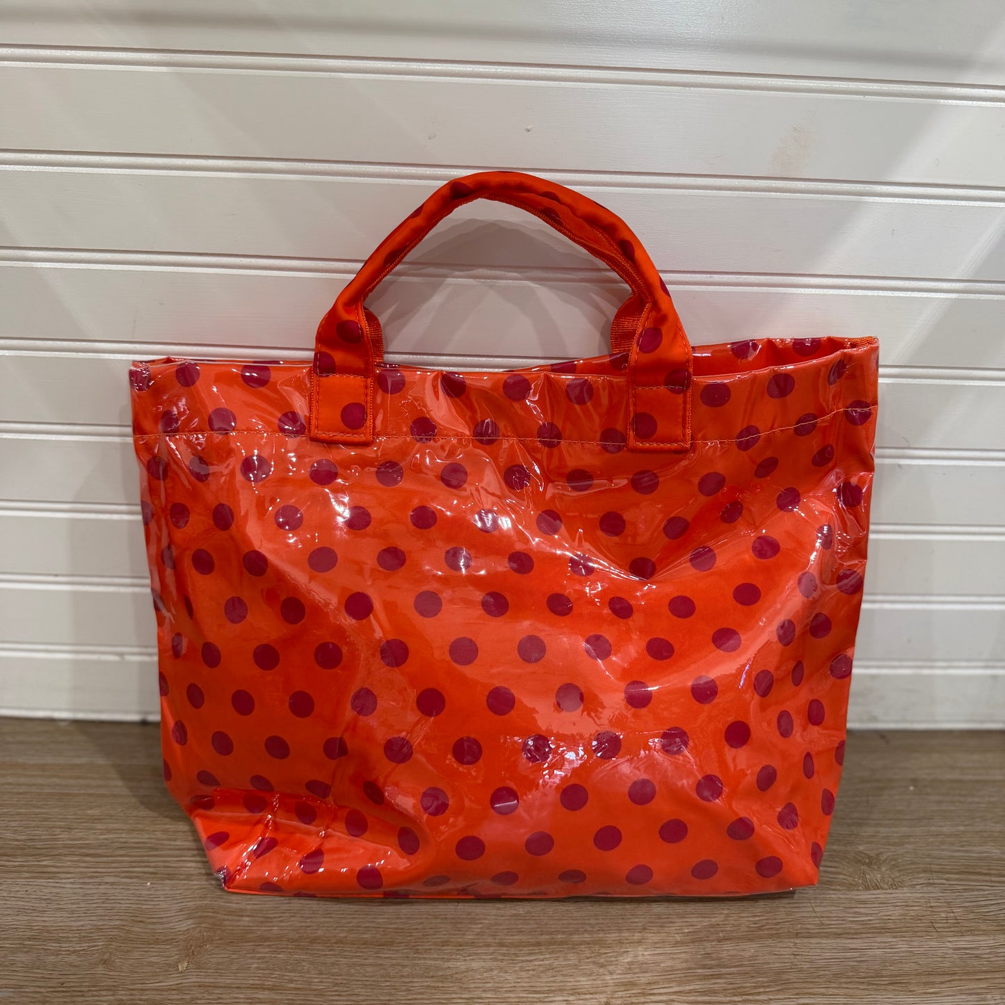 Orange & Pink Polka Dot Tote