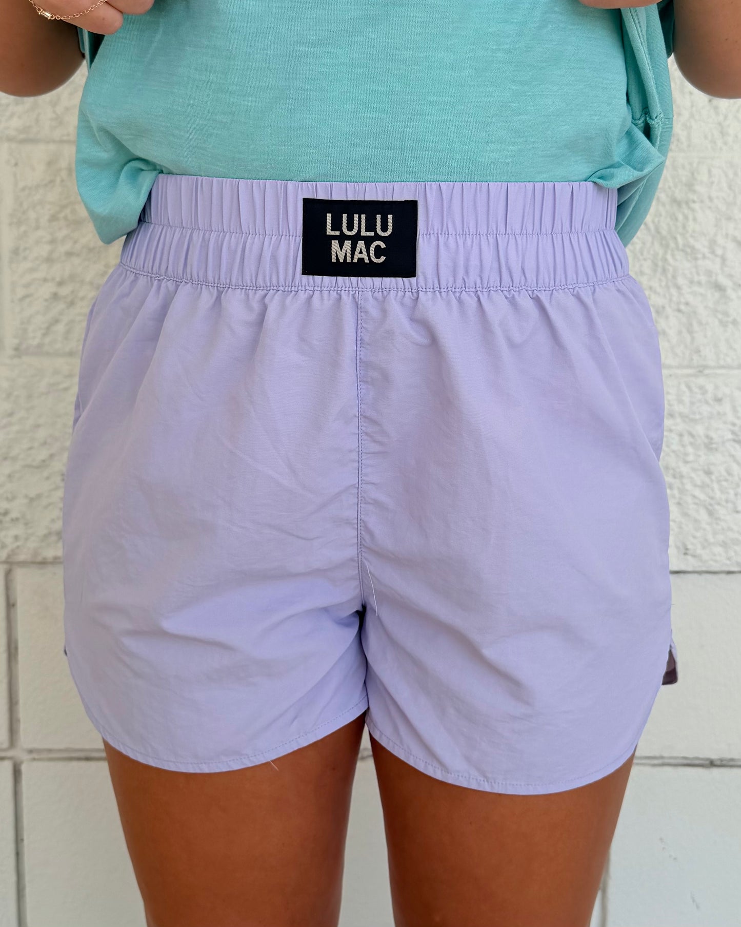 Lavender Shorts | Lulu Mac