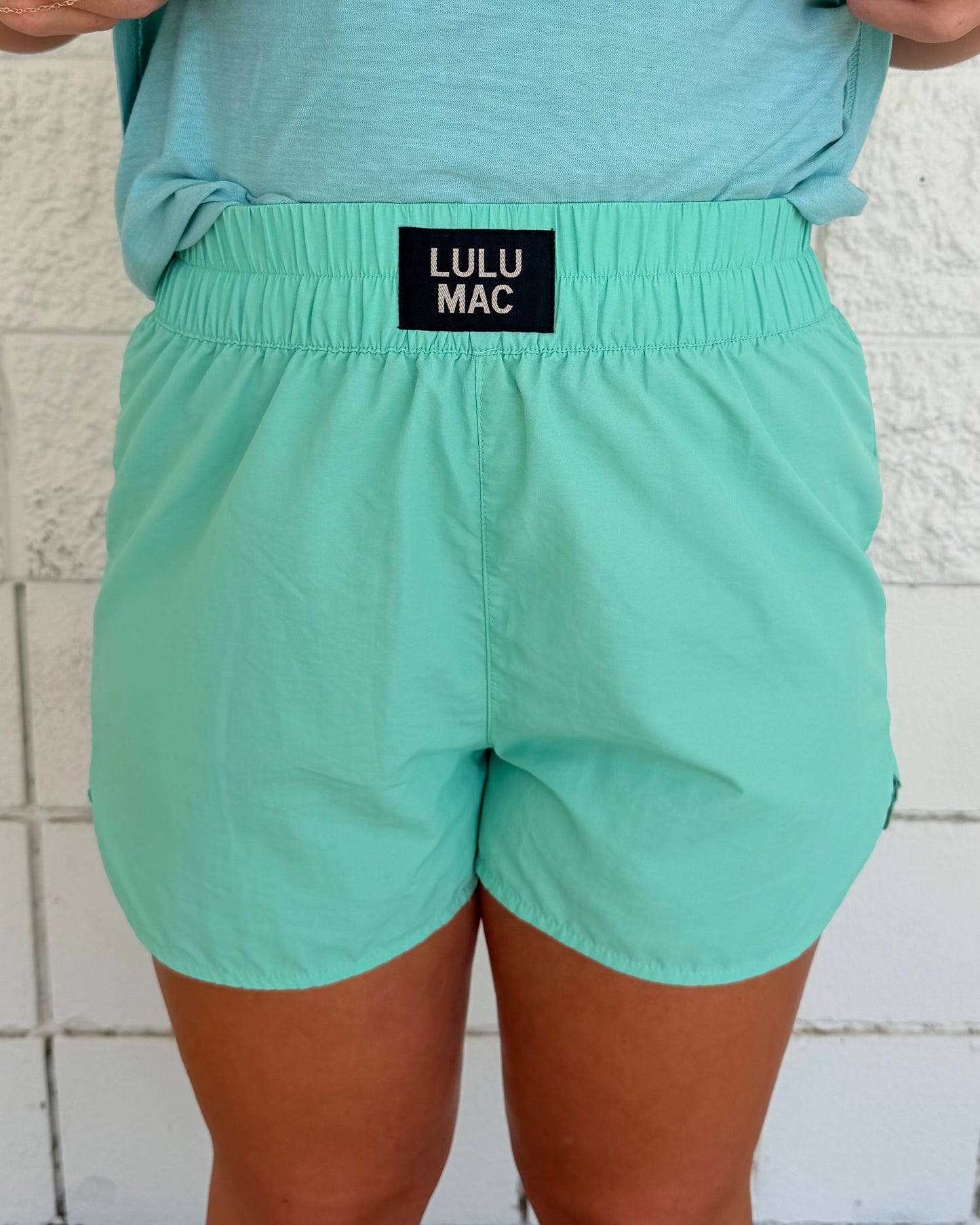 Mint Shorts | Lulu Mac